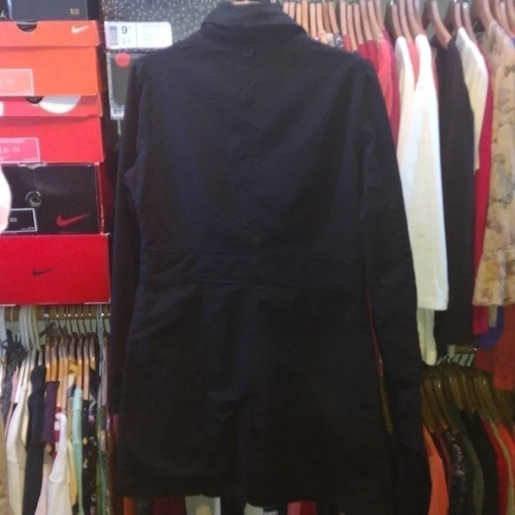 ROXY Jean Jacket Women's Large Black - Picture 5 of 6